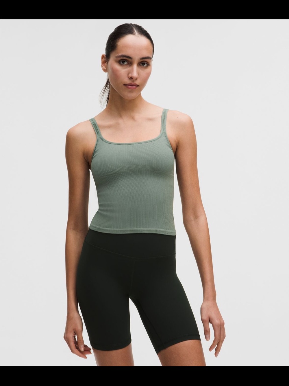 Lululemon Ebb to Street Scoop-Neck cropped tank top